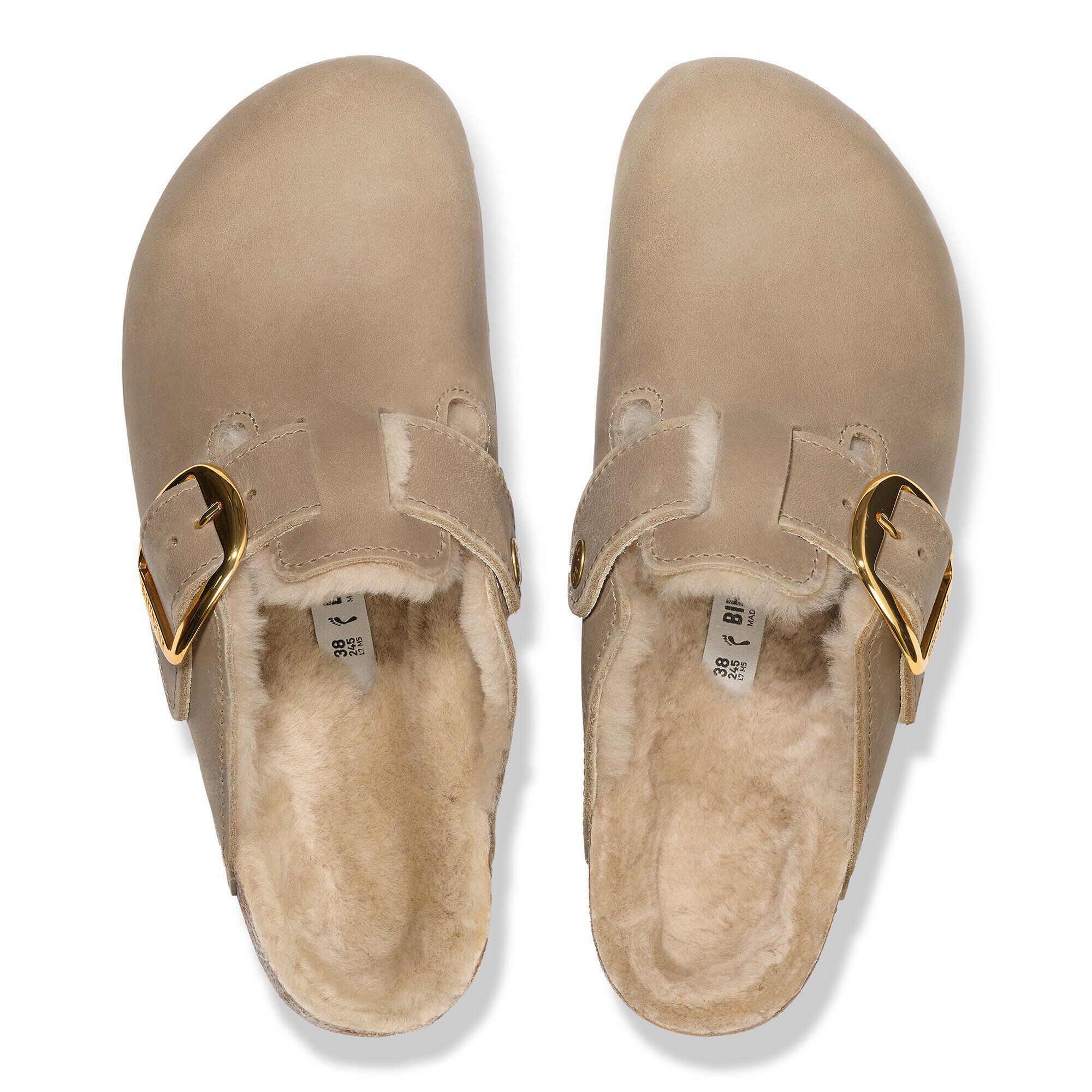 Alternative view of Boston Big Buckle Shearling Natural Leather Oiled