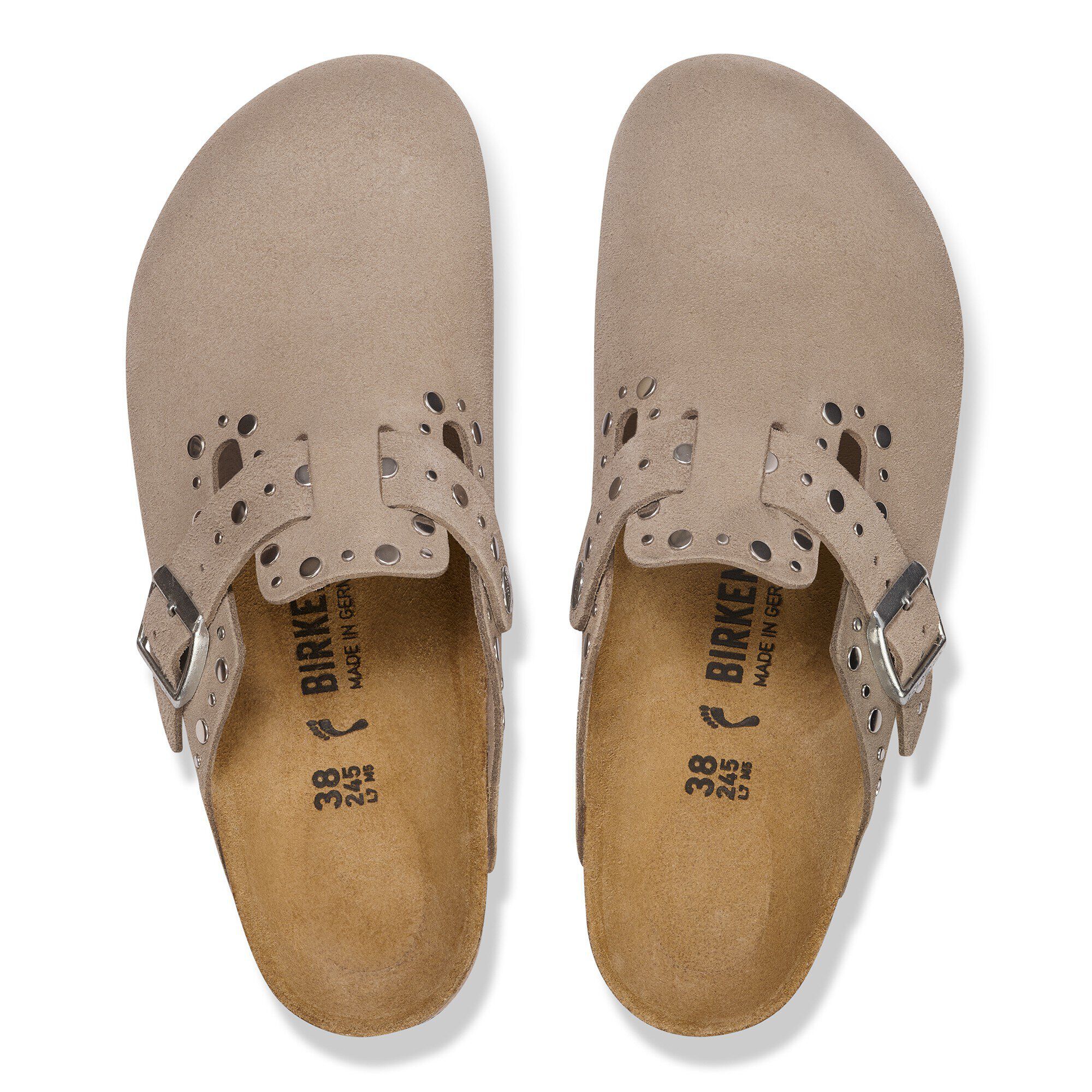 Alternative view of Boston Rivet Suede Leather