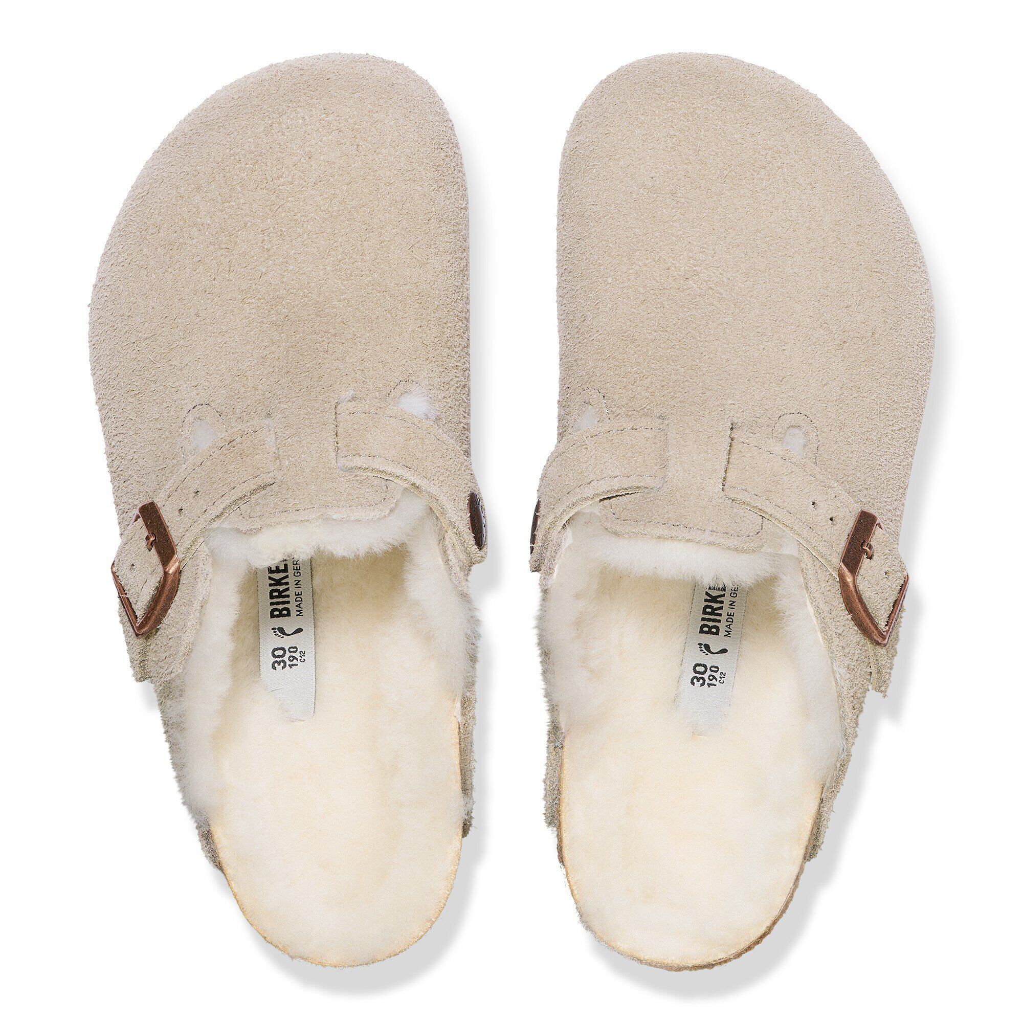 Alternative view of Boston Shearling Kids Suede Leather/Fur