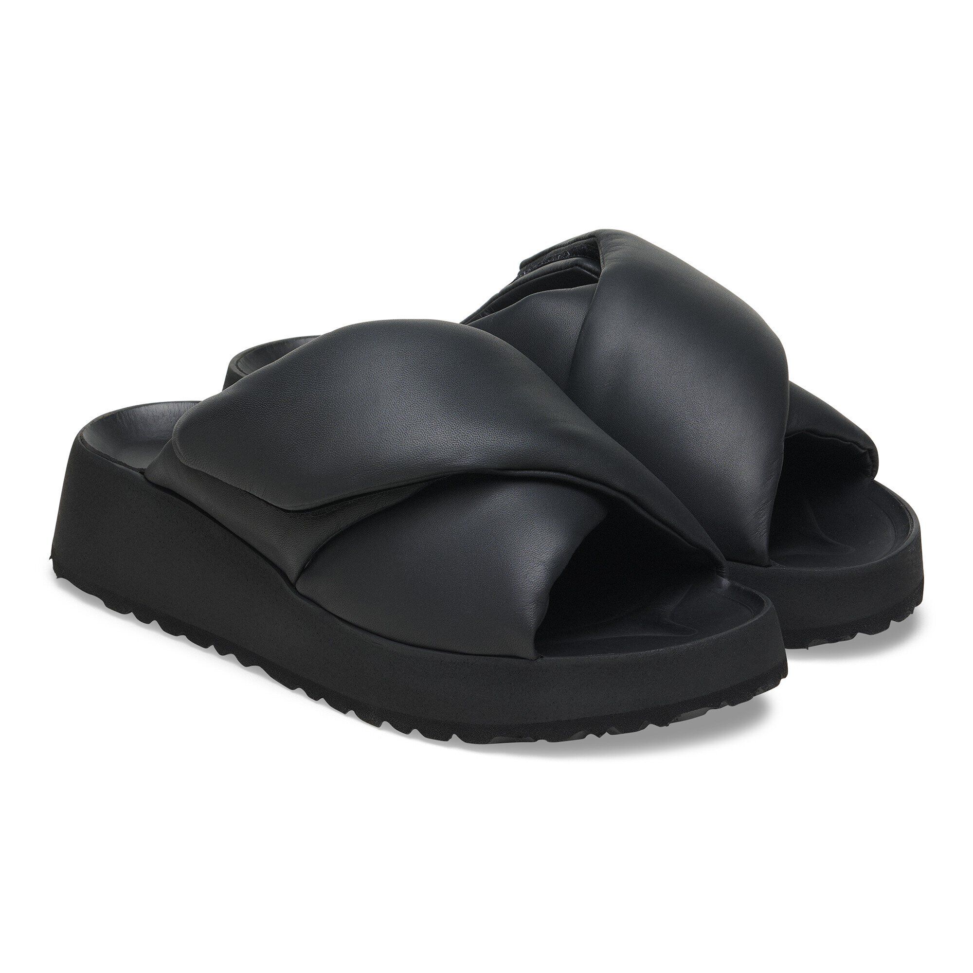 Theda Cross Strap Natural Leather - Image 8