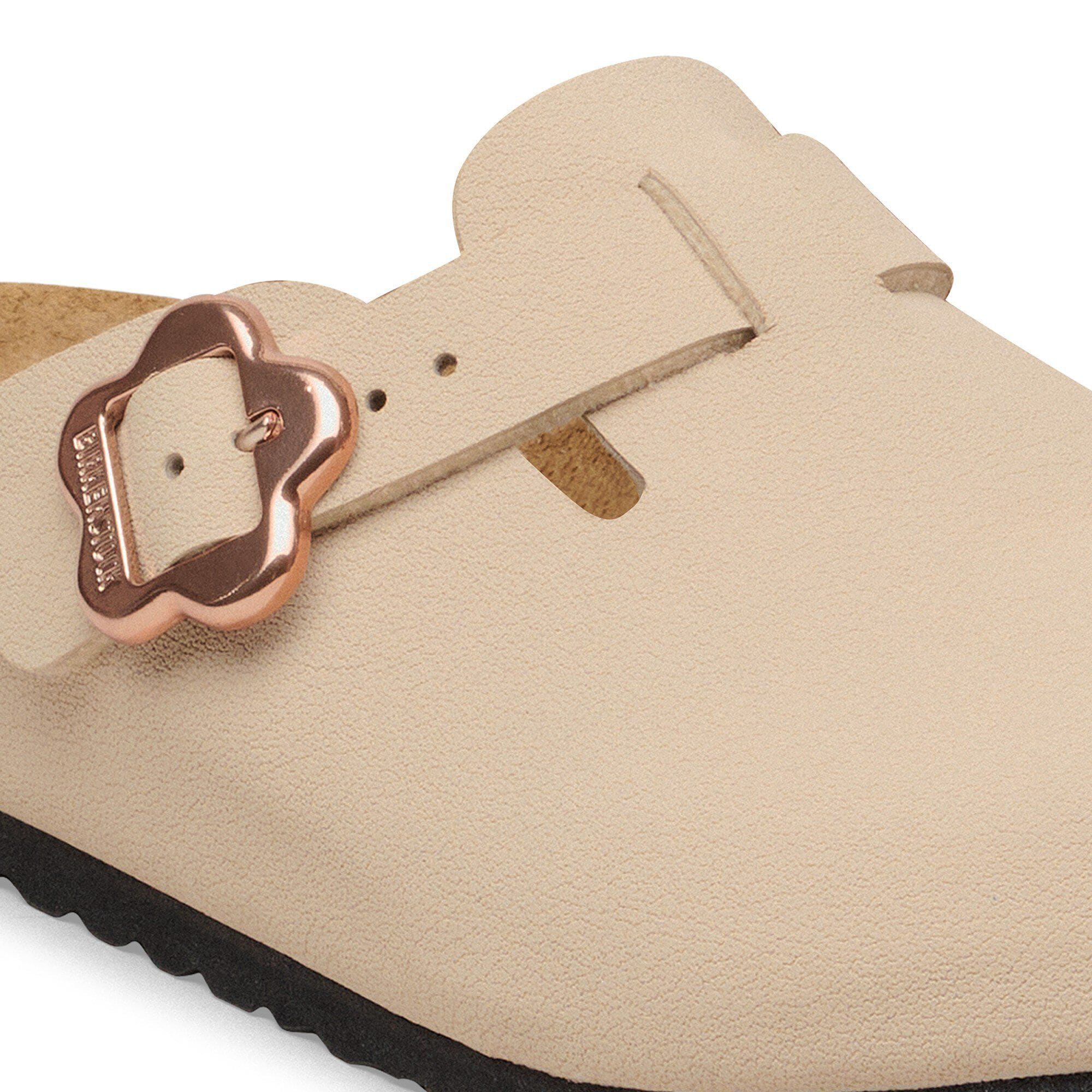 Boston Flower Buckle Kids Birko-Flor Nubuk - Image 5