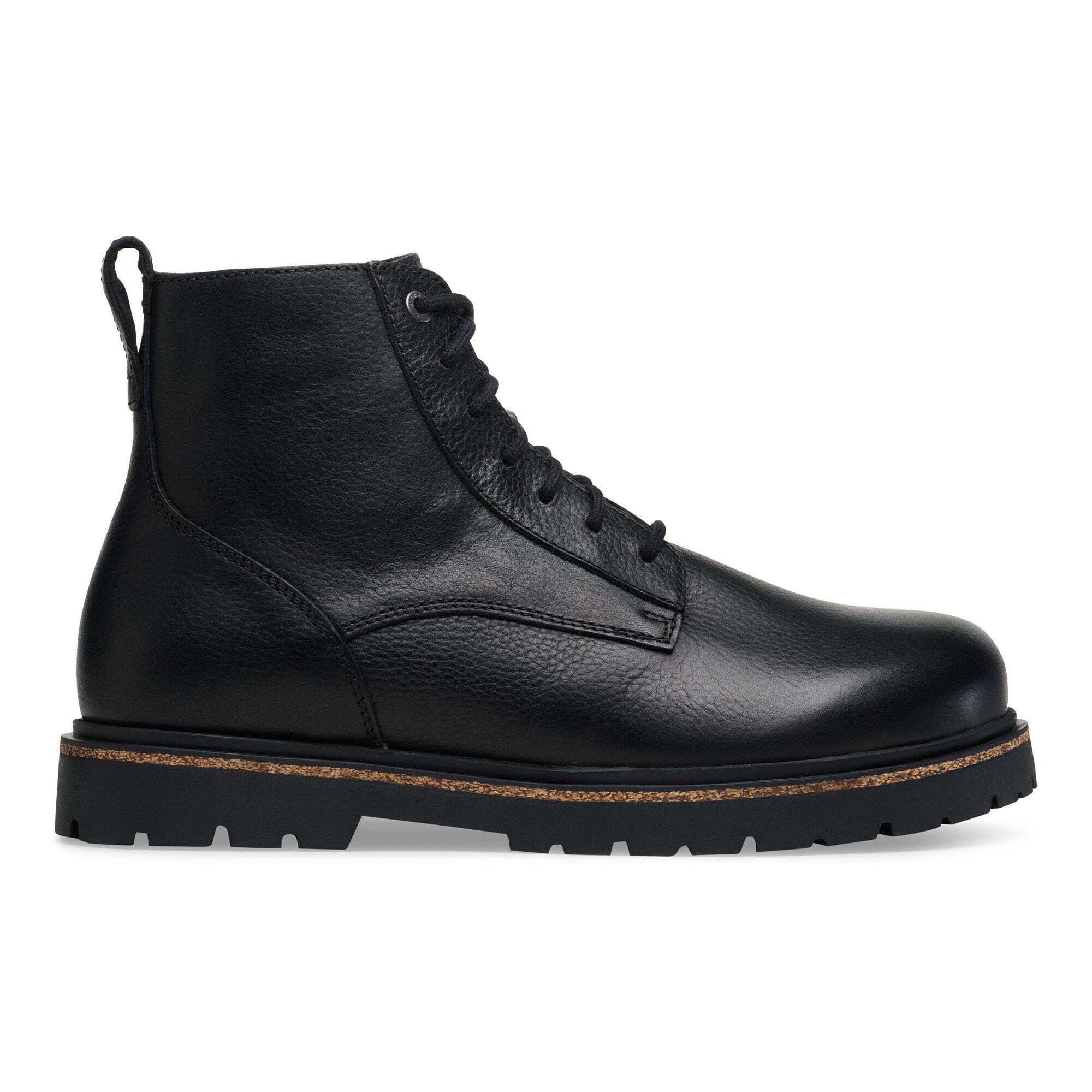 Highwood Lace Mid Men Leather Black - Image 3