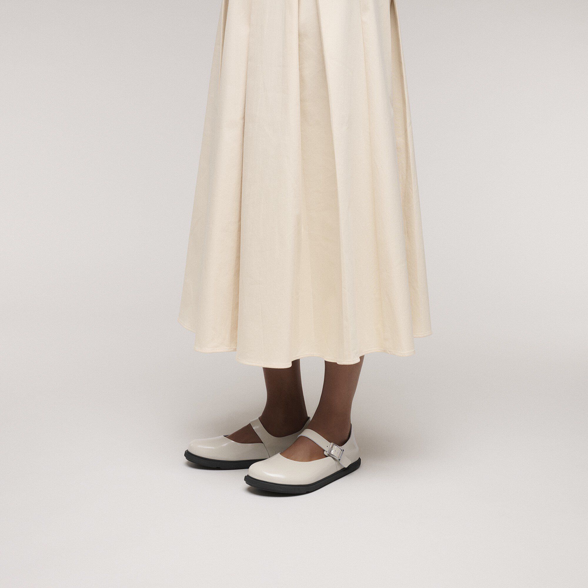 Mantova Cup Sole Natural Leather Patent - Image 8