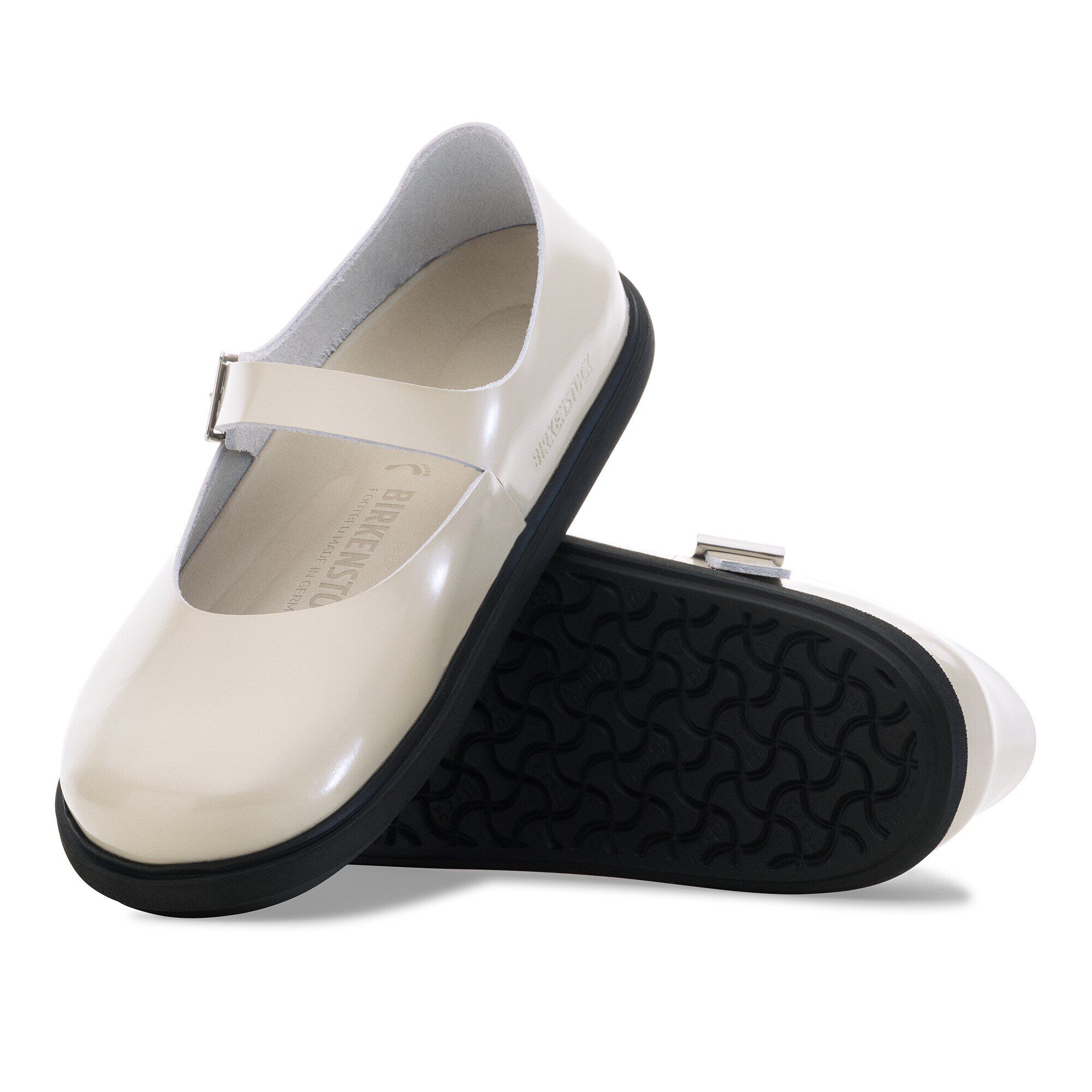 Mantova Cup Sole Natural Leather Patent - Image 4