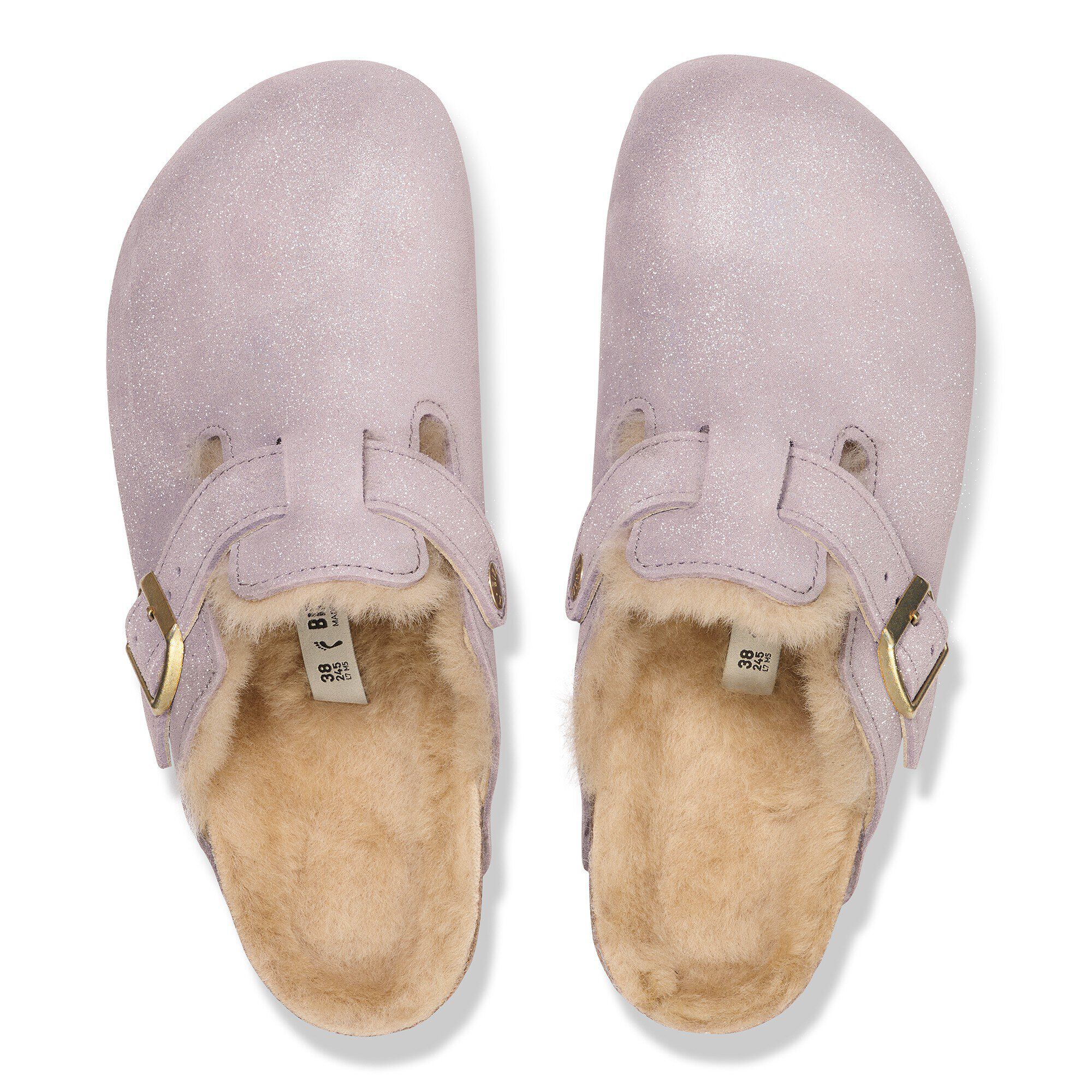 Alternative view of Boston Shearling Suede Leather/Fur