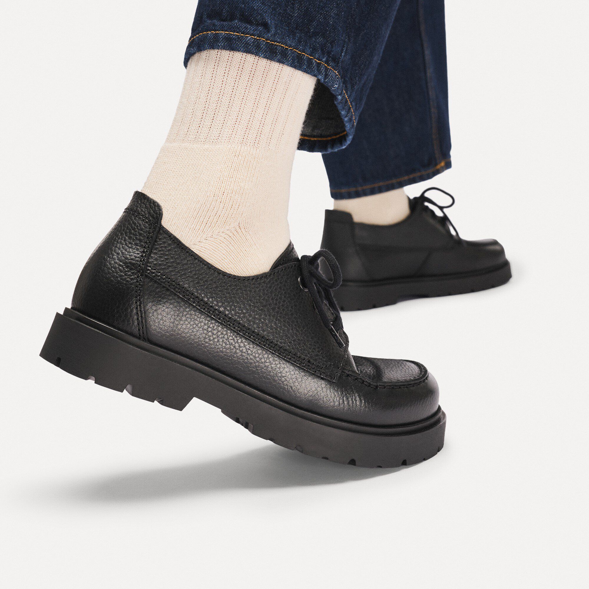Highwood Moc Lace Low Natural Leather - Image 5