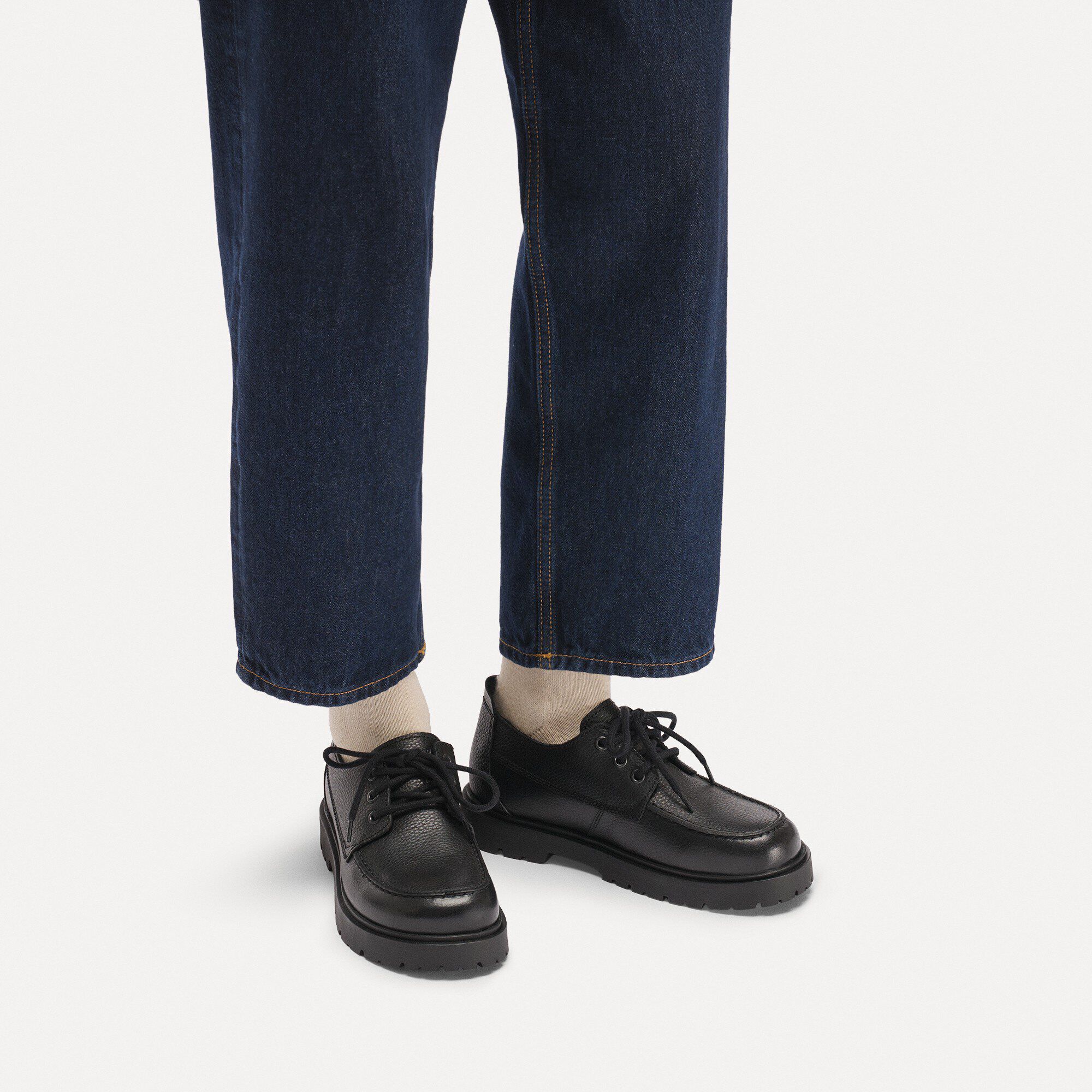 Highwood Moc Lace Low Natural Leather - Image 4