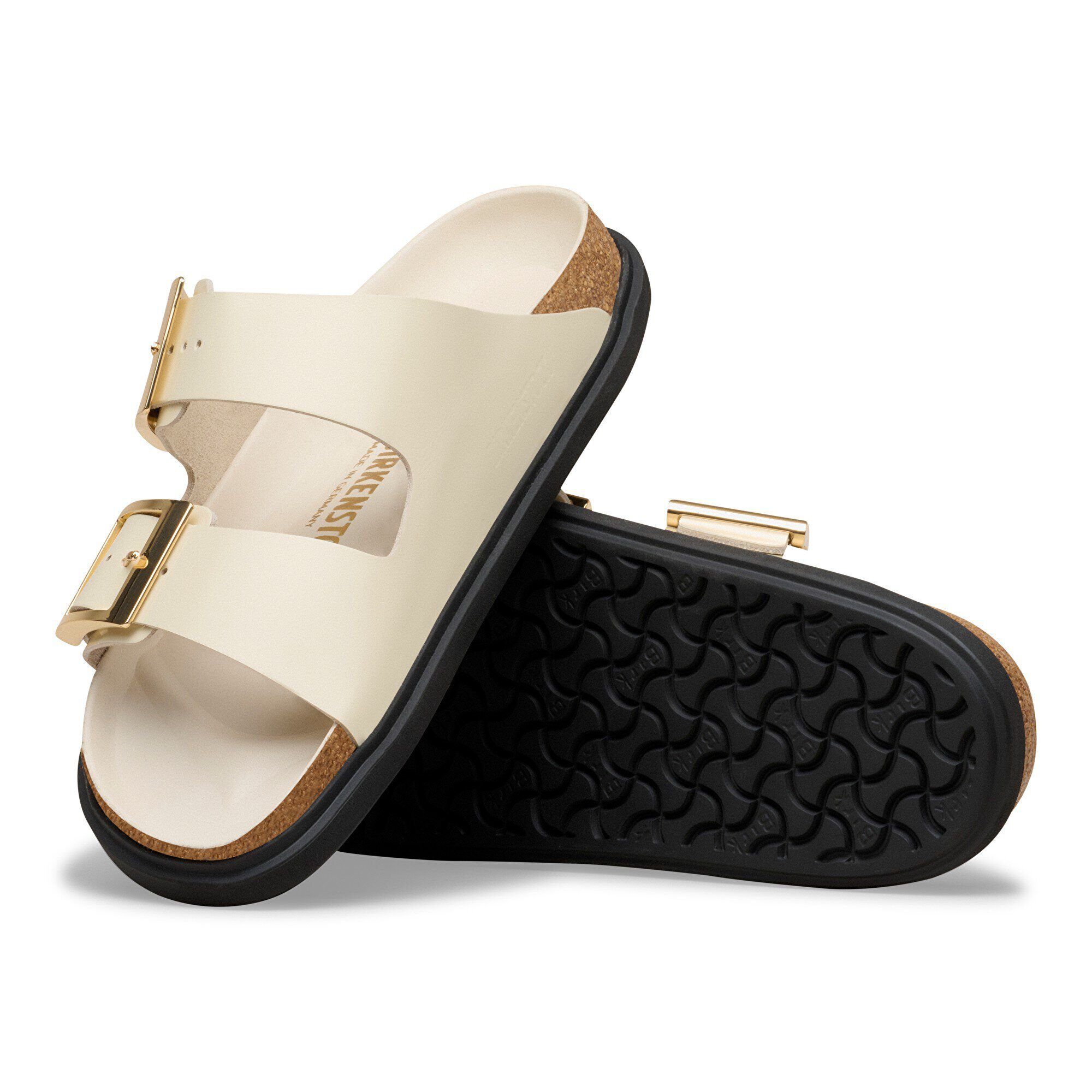 Arizona Droplet Buckle Natural Leather Patent - Image 6