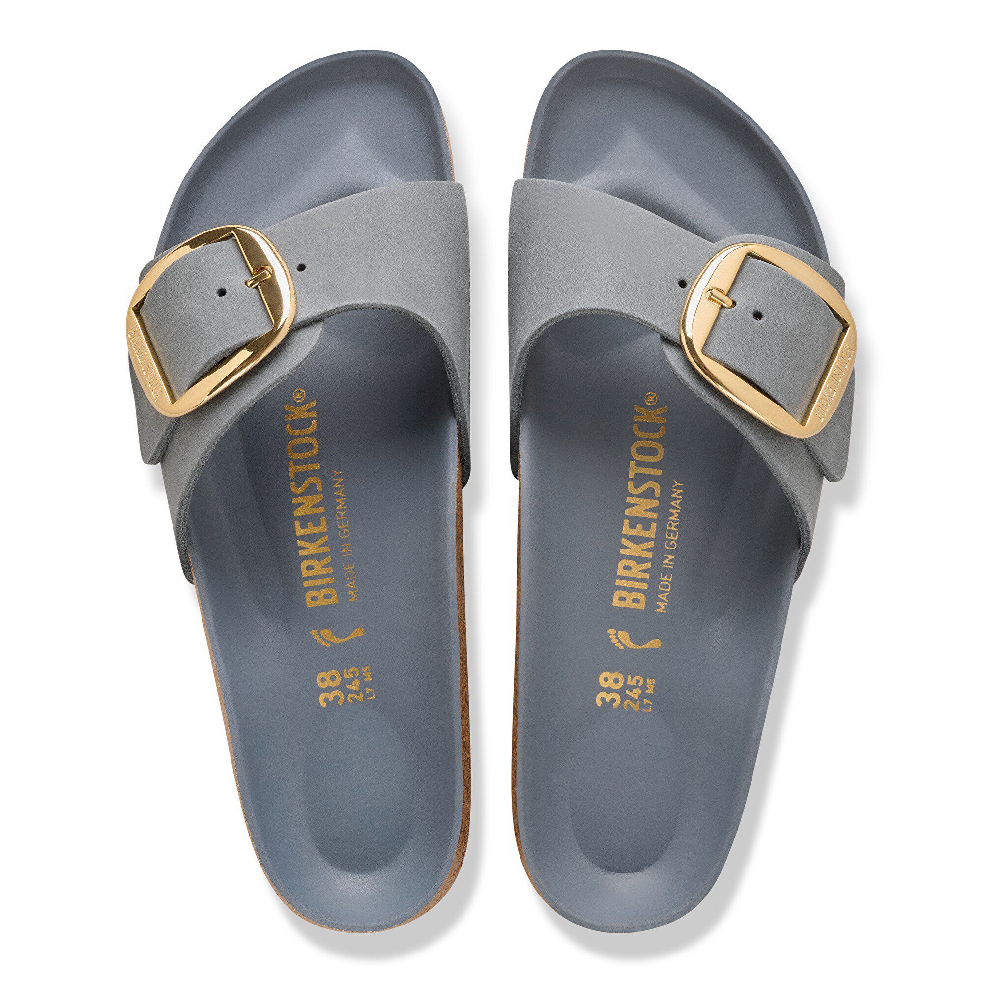 Alternative view of Madrid Big Buckle Natural Leather Oiled