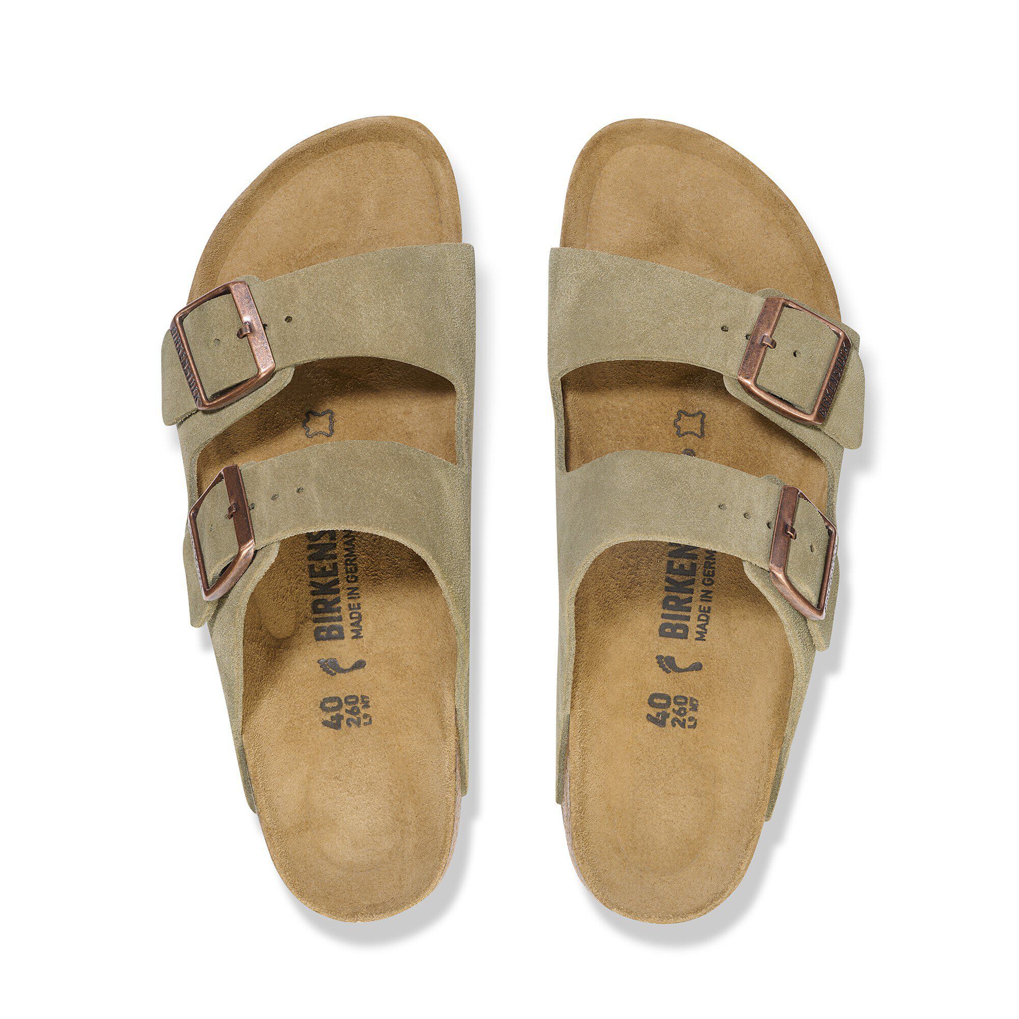 Alternative view of Arizona Suede Leather Taupe