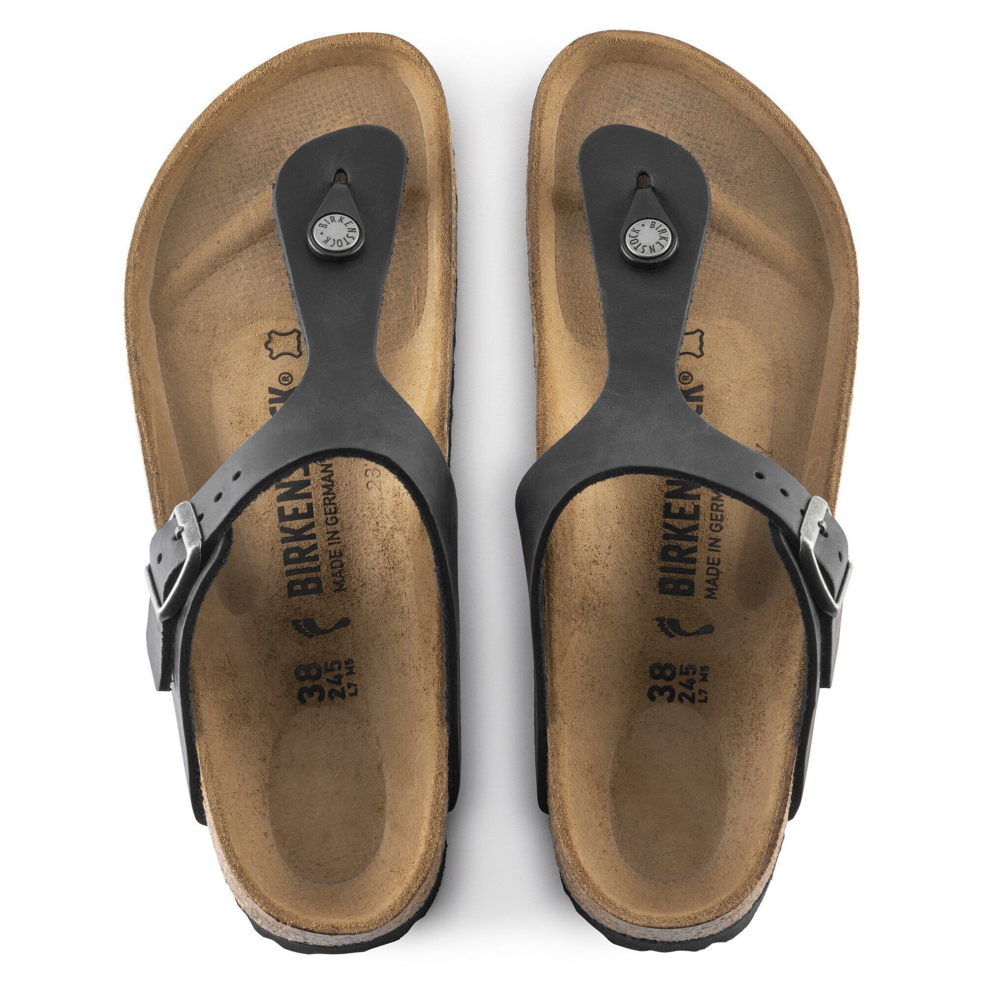 Alternative view of Gizeh Natural Leather Oiled
